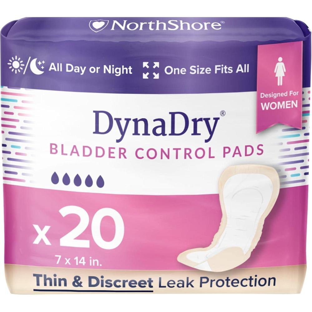 image:imageNorthShore DynaDry Pads for Women Ultimate Pack20Pack20