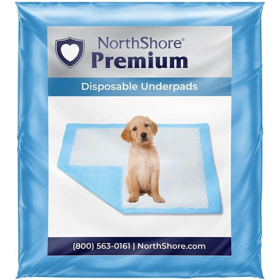 image:imageNorthShore Premium Puppy Pads Large 23 x 36 25 oz Case150 625sLarge 22x36 in 150 Count