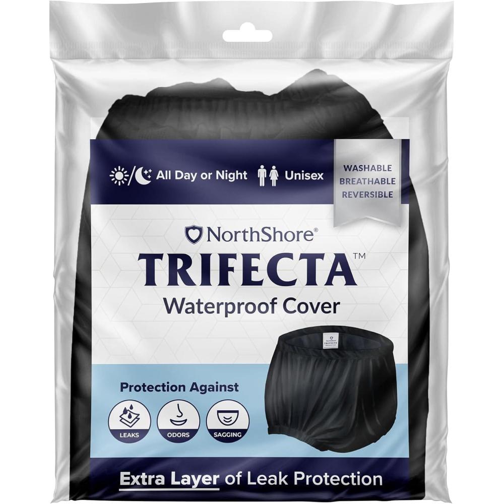 image:imageNorthShore Trifecta Waterproof Covers Black XSmall EachBlack