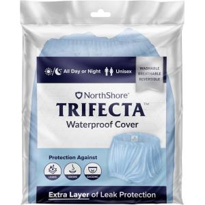 NorthShore Trifecta Waterproof Covers, Black, X-Small, Each(Blue)