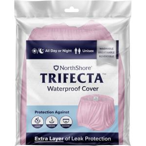 NorthShore Trifecta Waterproof Covers, Black, X-Small, Each(Pink)